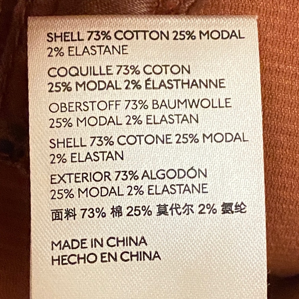 PILCRO Corduroy Straight Leg Ankle Pants 28 - Picture 14 of 15
